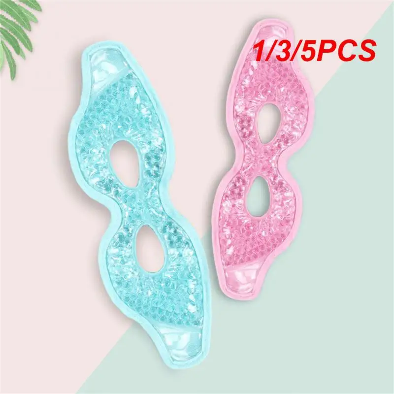 Eye Mask 1/3/5PCS Eye Mask Gel Cooling Eye Sleep Mask Ice Cold Compress Puffy Eyes Eyes Beauty Sleeping Relaxing Gel Pad
