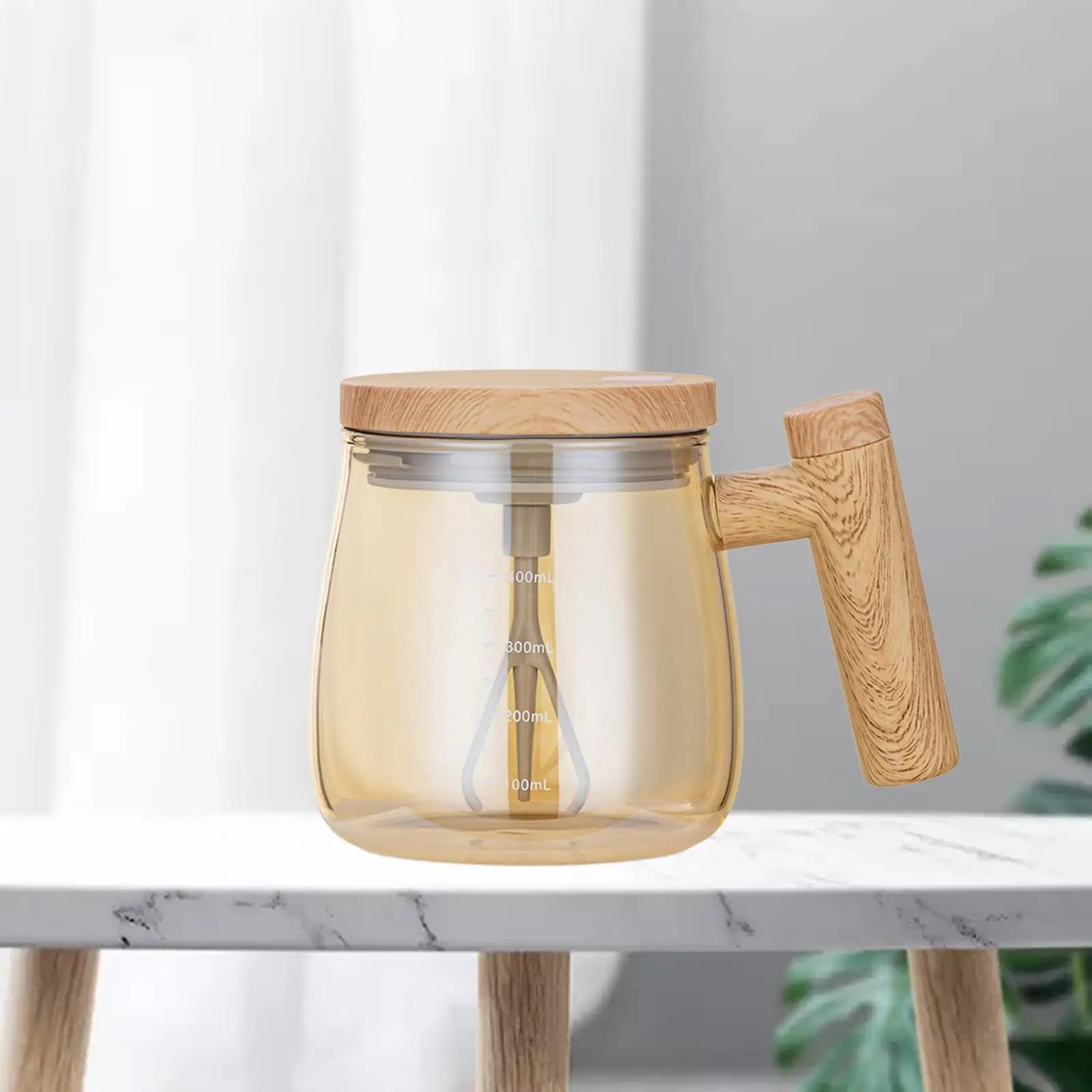 Auto Stirring Mug Powerful for Coffee/Milk/Protein Powder Battery Operated Self Mixing Coffee Mug 400ml Electric Mixing Cup