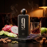 Afnan 9 PM Night Out 100ml Eau de Parfum Longue Durée Fruité Boisé Frais Attrayant Essentiel pour les Rendez-vous et Soirées Authentique 3