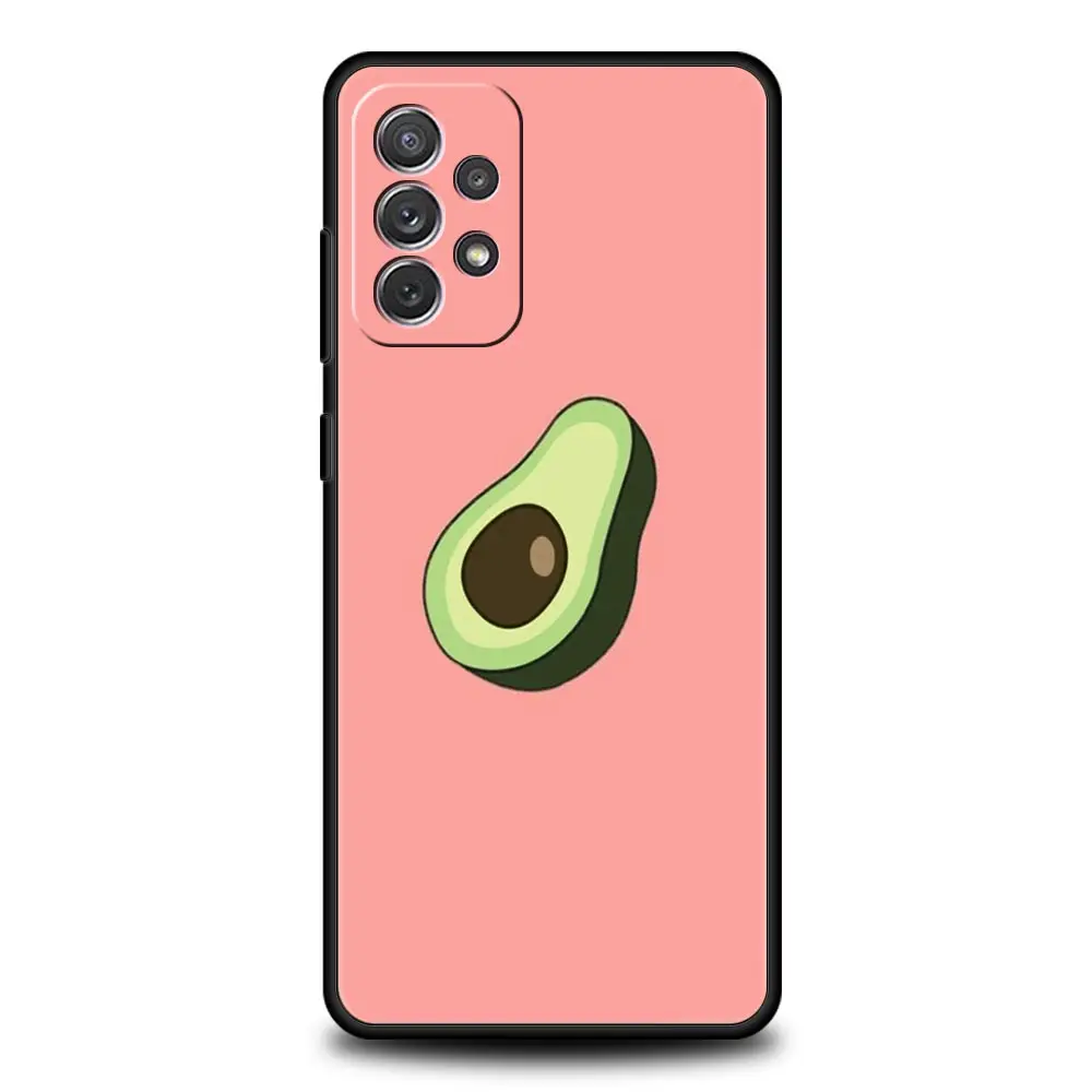 Adorable Avocado Yoga-Themed Phone Case