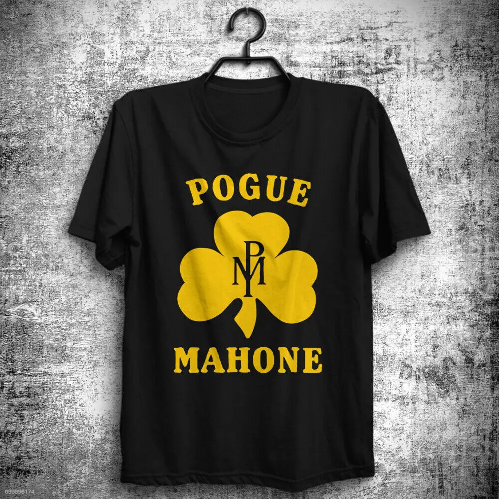 T-Shirt Vintage The Pogues Pogue Camicia Nera Di Tutte Le Dimensioni Vc1523