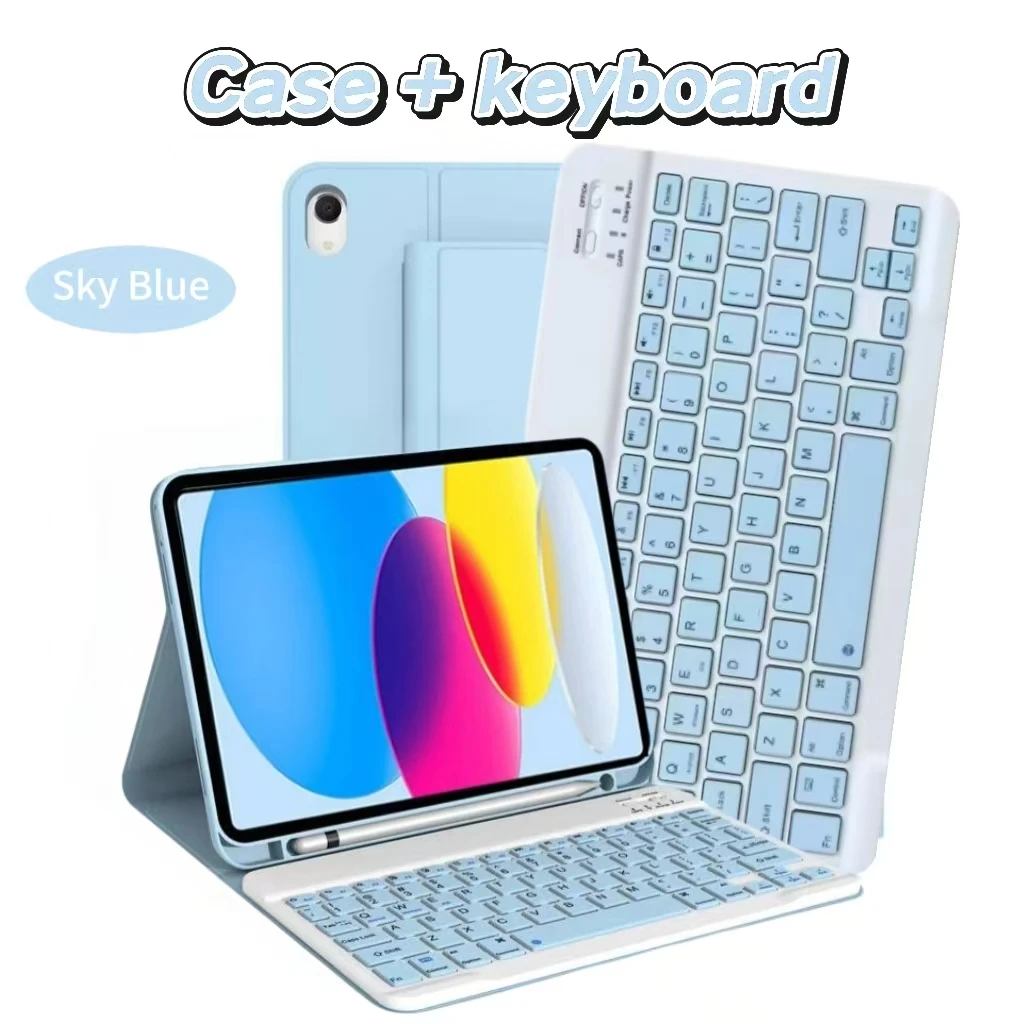 Premium Removable Keyboard Case for Tablets - 11 Inch-Compatible Cover