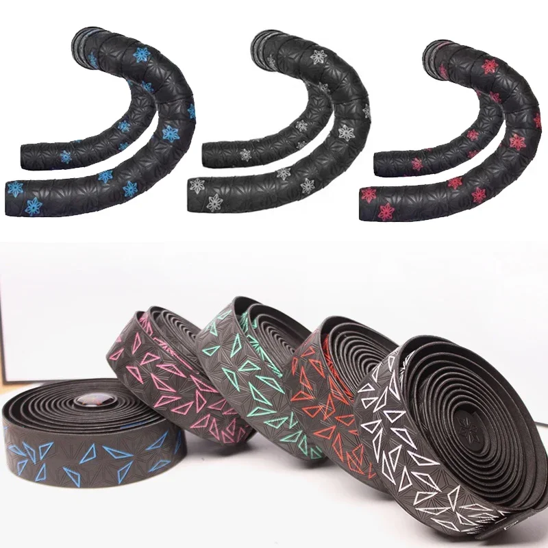 RoadBikeBarTapeAntiSlipPUHandlebarTapesShockproofCycling