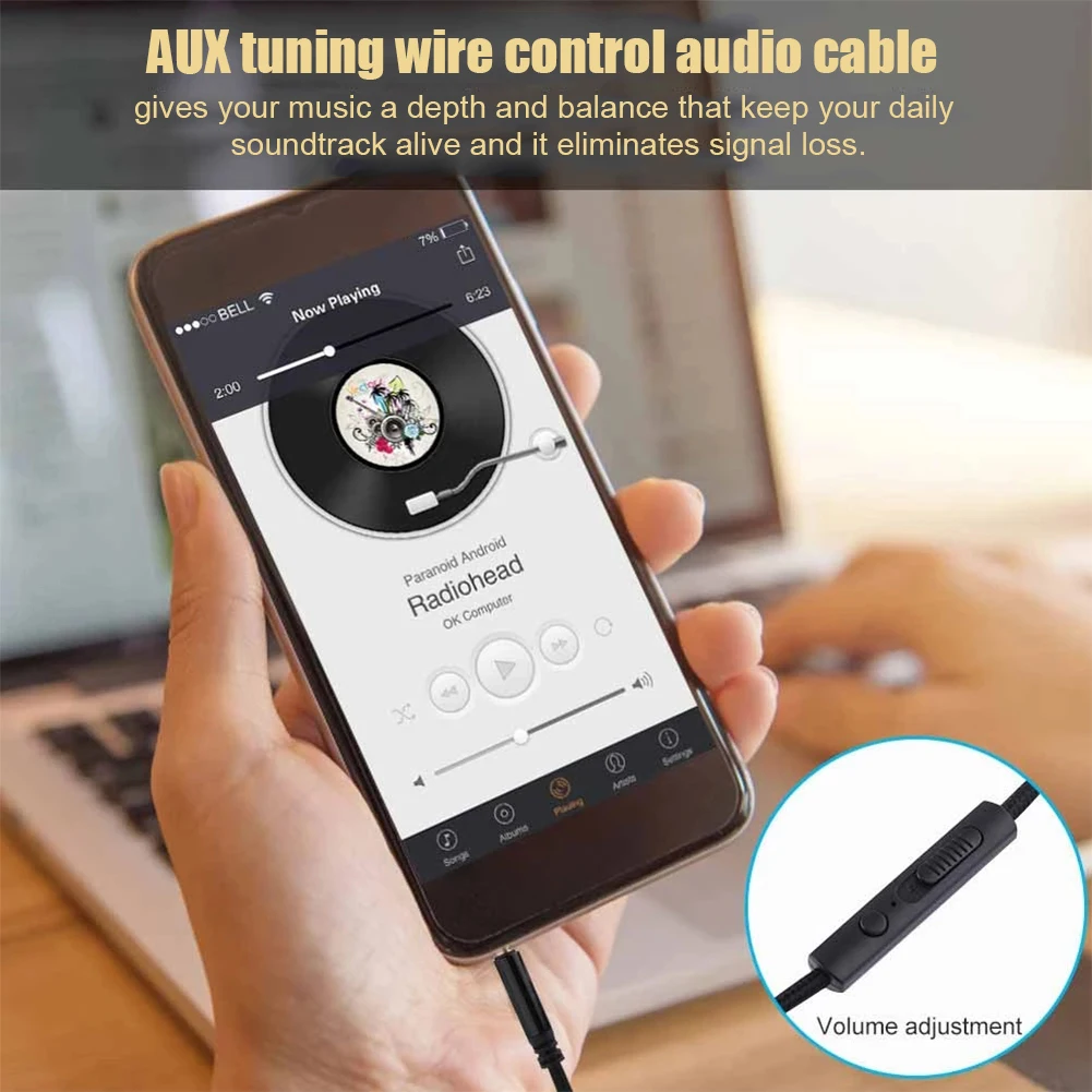 AUX AUX ̺ Ŀ ̾, ũ ,  ,  ׷ ڵ ü, , ڵ Ŀ, ޴, 3.5mm