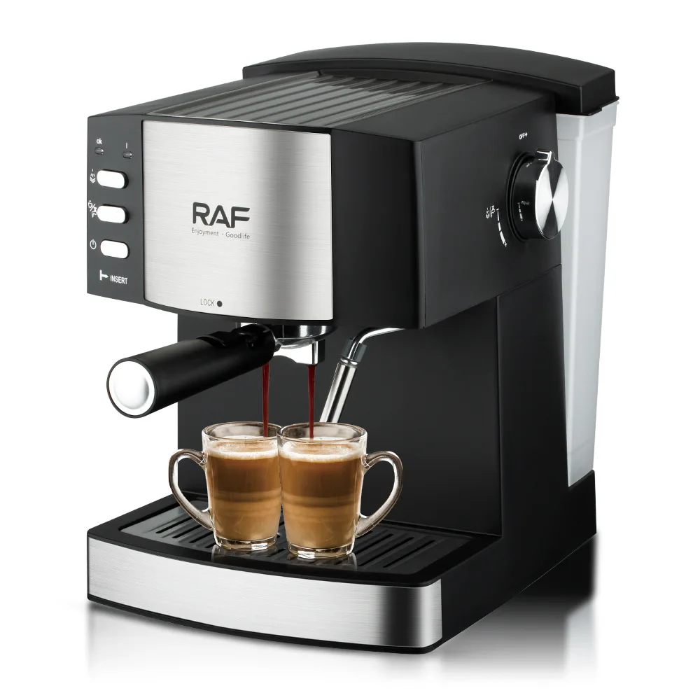 20 Bar Pump Espresso Machine, 850w Italian Espresso Coffee Maker, 1.6l  Removable Water Tank, with Foaming Milk Wand, for Latte Cappuccino Machiato