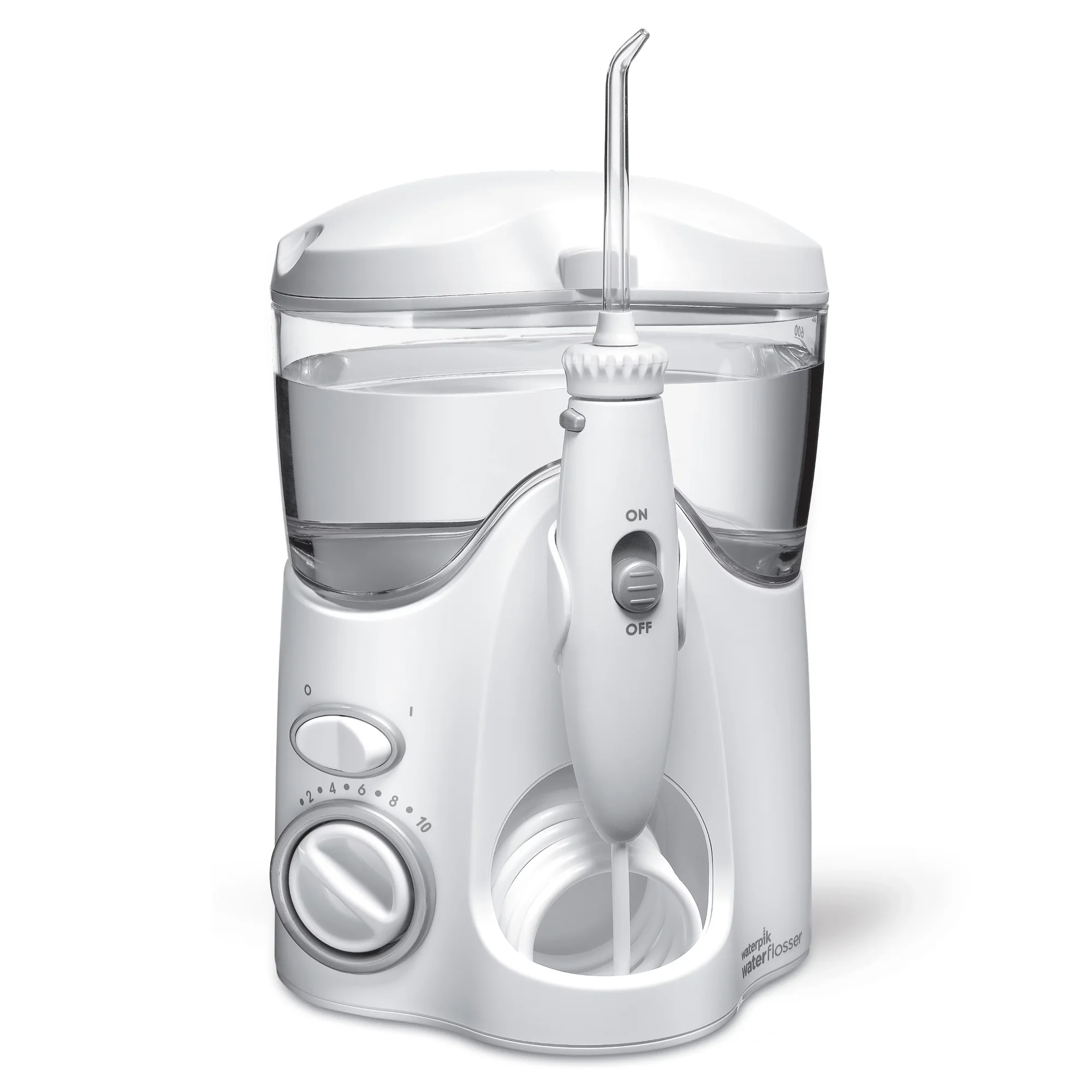 

Ultra Countertop Water Flosser Oral Irrigator, White 칫솔 살균기