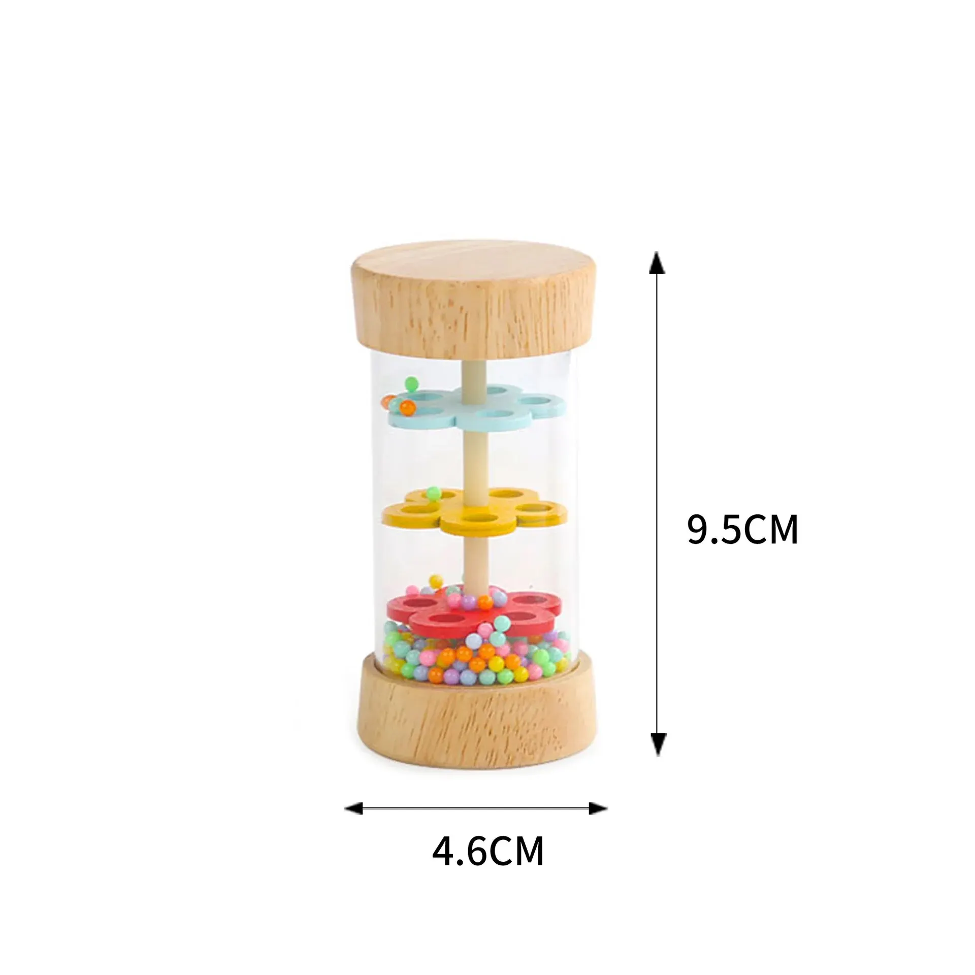 Cross-Border Orff Sound Tube Sound Tube Rain Device Children's early education toys educational toys music toys musical instrument Music Enlightenment Percussion Instrument Sand Wooden