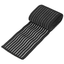 Premium High Elasticity Compression Bandage for Sports Support and Protection (Black)