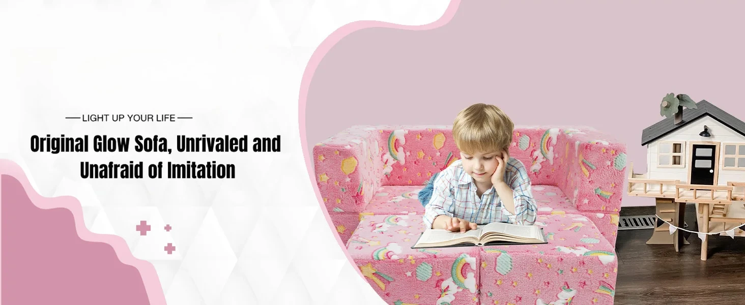 kids modular couch glow couch kids fort play childrens sofa foam sofa boy girl baby