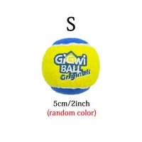 Pet Dog Squeaky Tennis Ball Interactive Dog Toys High Bounce Sound Rubber Ball  for Dogs Training Outdoor Play Ball Puppy Gift 2