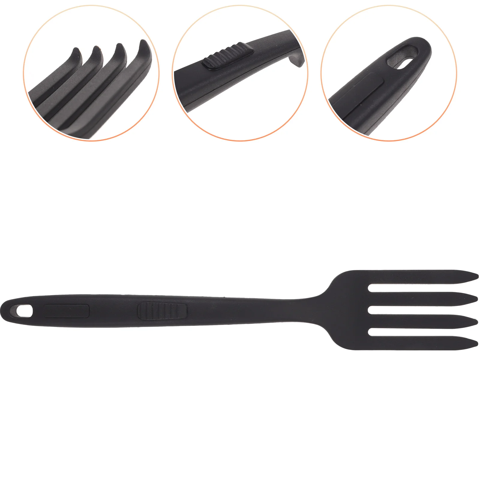 

Silicone Flexible Fork 11 Cooking Tools Dishwasher Safe Blending Kitchen Non Stick Spaghetti Mashes Food Whisks Eggs Baking