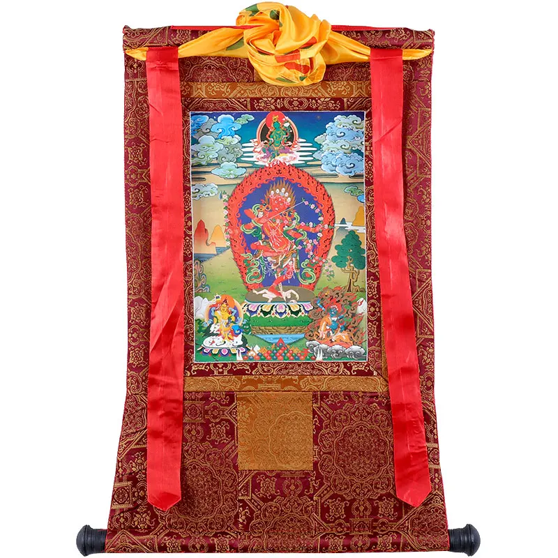 tibetan-tantra-thangka-as-a-portrait-of-ming-buddha-a-deity-love-a-living-room-decoration-painting