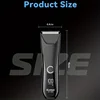 KEMEI km-1848 unisex electric hair clipper with base for home use, rechargeable USB charging 4