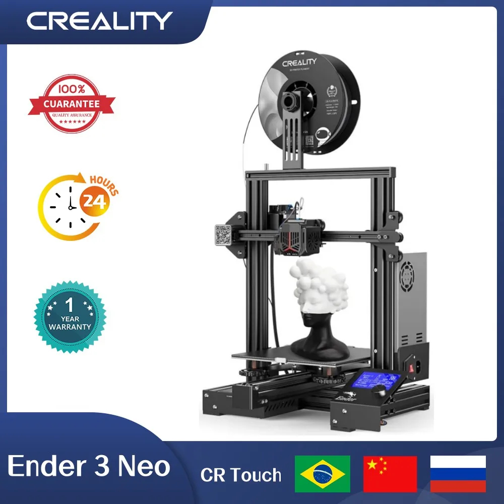 New Creality 3D Printer Ender-3 S1 Pro Ender-3 S1 Plus Ender-3 V2 Neo  CR-touch Auto-Leveling Ender-3 Series FDM Impresora 3d - AliExpress