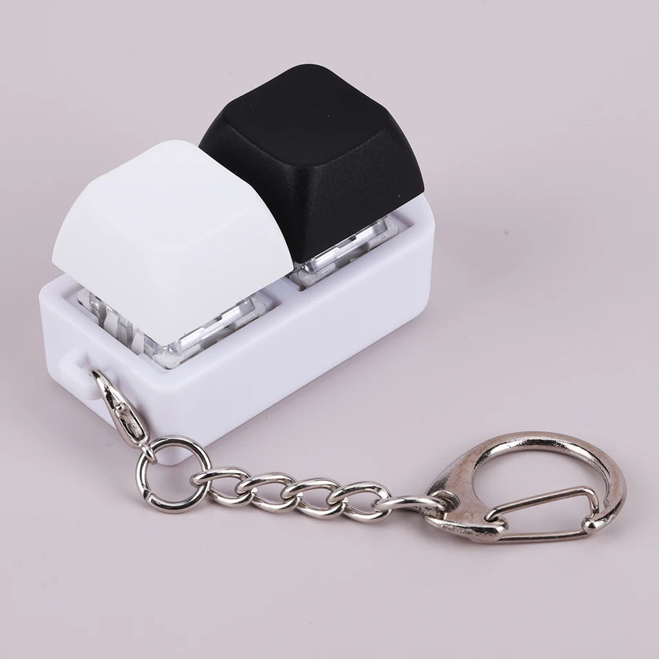 Mechanical Keyboard Fidget Keychain Stress Relief Toy