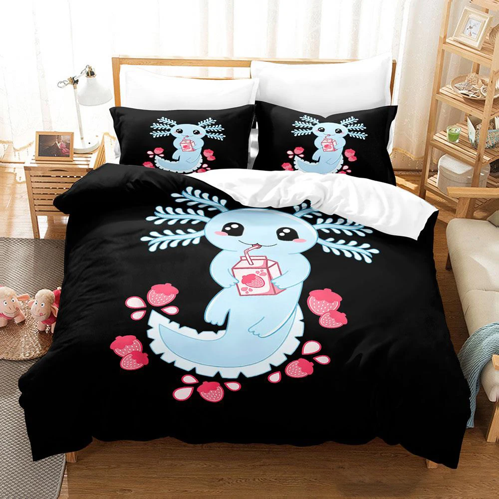 Set copripiumino in peluche di colore puro nordico con fodere per cuscini in lenzuolo Set di biancheria da letto Kawaii caldo invernale peloso Set da letto singolo di lusso  15