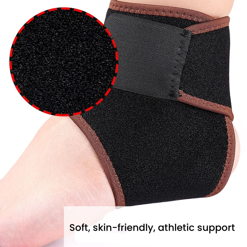 Ankle Support Ankle Brace Self-Heating Ankle Care Belt Support Heel Brace Ankle Support Guard Brace Massage Relaxation