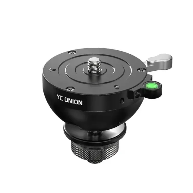 YC Onion COCONUT 75mm Bowl Head Fluid Head Compatible With Most 75mm Bowl Tripod Professional Video Tripod