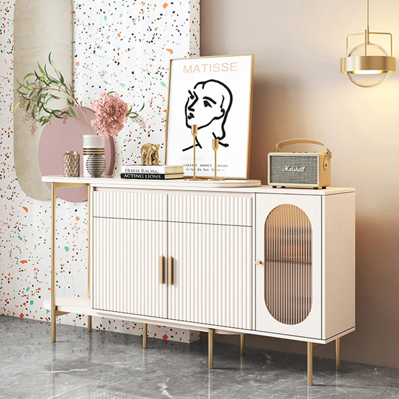 

Custom Sideboard Modern Minimalist Tea Cabinet Living Room Wall Cabinet High-End Headboards Chest Home Kitchen Furniture