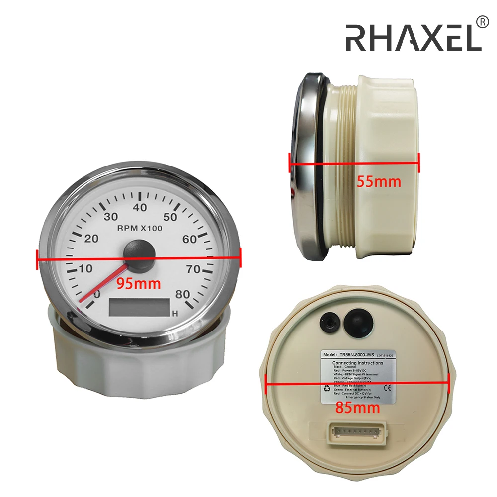 Termometro Digitale Universale Per Moto - Misura Temperatura Acqua E Tensione - Impermeabile E Ricaricabile - Foto 9