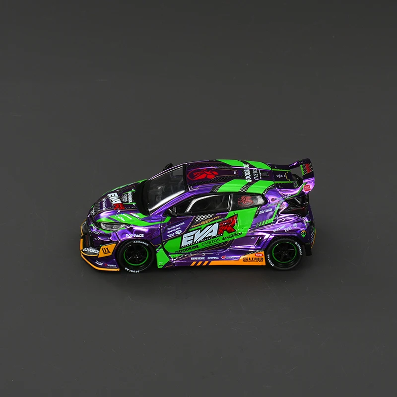 【3台セット】 EVA GRヤリス / supra / Vantage 1/64 エヴァRT弐号機 GOODRIDE GRヤリス | Toyota | POP RACE