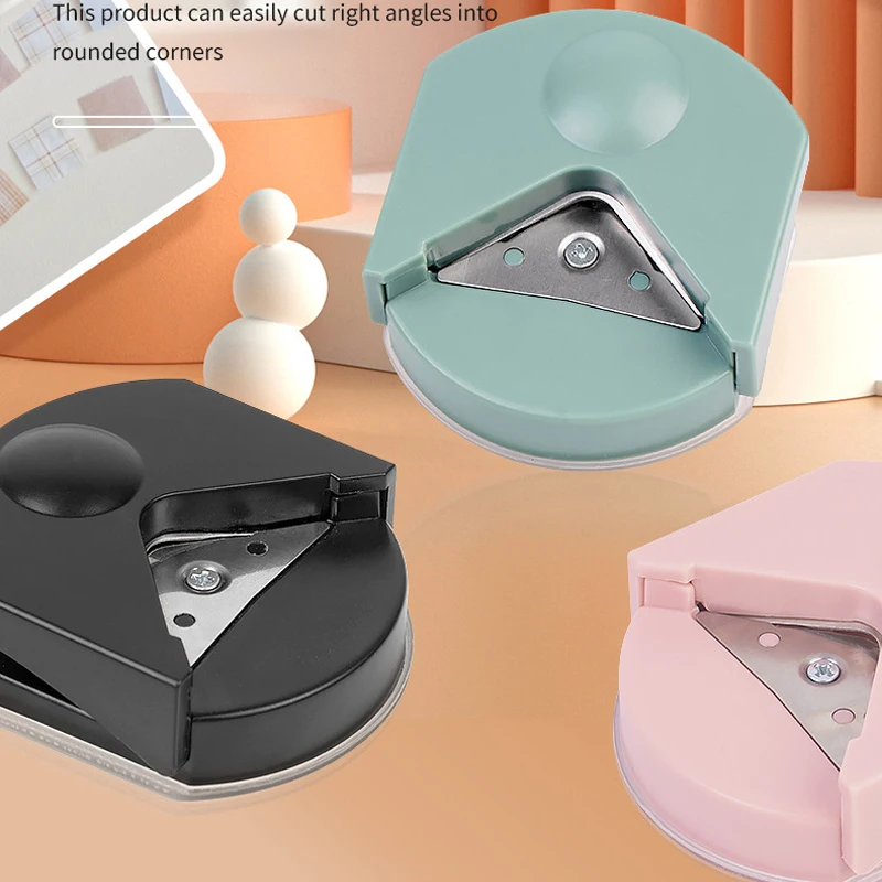 Taglierina per Angoli Arrotondati R4, Perforatore per Carta, Trimmer per Bordi Angolati, Punzone per Foto, Scrapbook, Ufficio, Fai-da-Te, Artigianato, Utensile Manuale Portatile - immagine 6