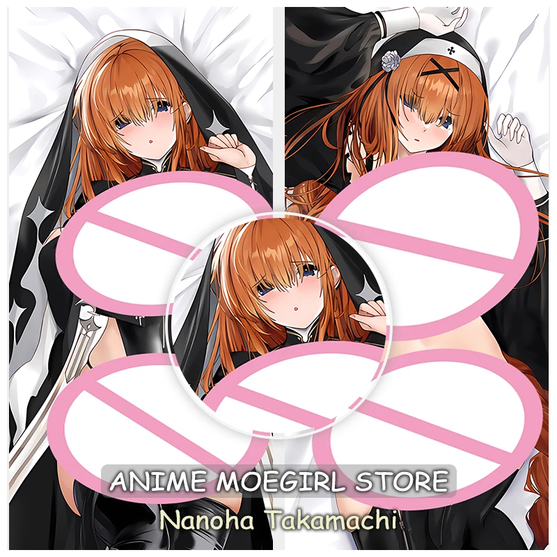 

Наволочка из аниме Nanoha Takamachi Dakimakura, мультяшная волшебная девушка, лирическая наволочка Nanoha, наволочка Cojines, Наволочка на заказ
