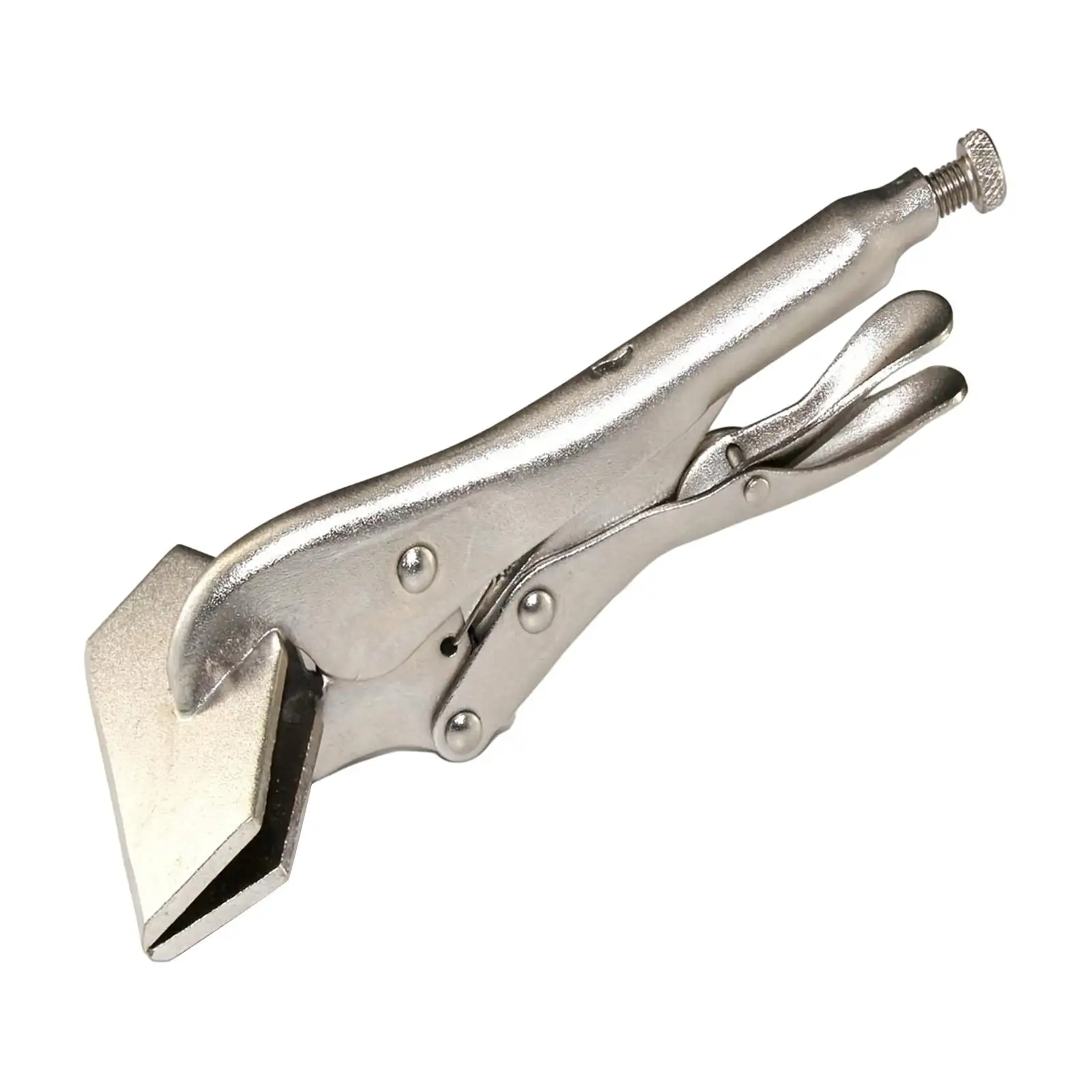 Alicadores de Soldagem Ajustáveis Heavy Duty Metal Tool Cabeça Chata Bloqueio de Chapa Metálica Braçadeira Profissional Resistente 10