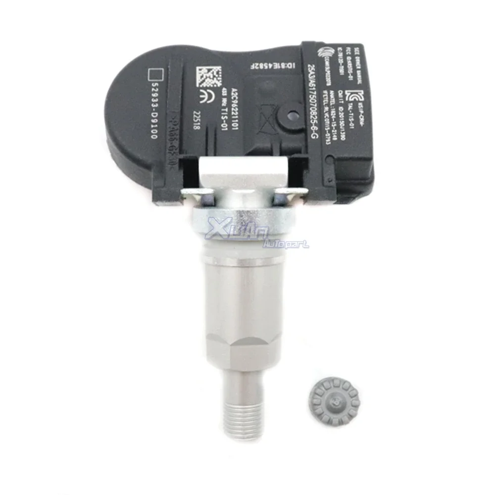 TPMS Ÿ̾ з   , ׽ý G90,  Ÿ IONIQ ν,  NIRO SORENTO, 52933-D9100, 433Mhz