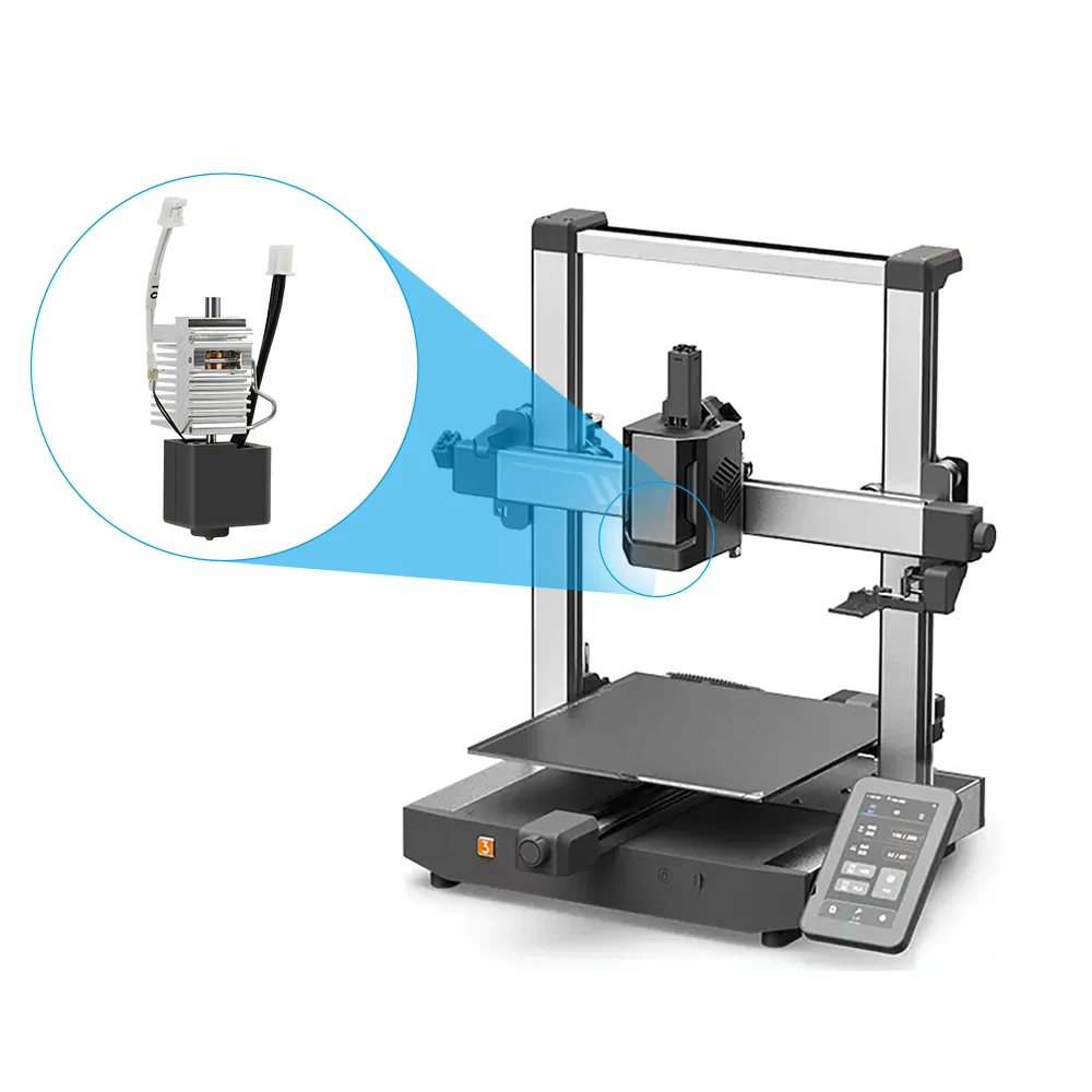 Kit Hotend Per Stampante 3D Kobra 3 - Doppio Set Testina Stampa Con Riscaldatore - Foto 6