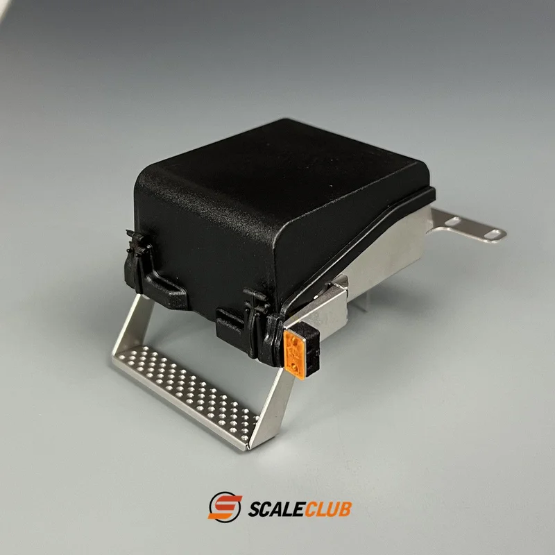 

Scaleclub Model For Scania 770s Upgrade Battery Box With Stair Treads Heavy Towing For Tamiya Lesu Rc Truck Trailer Tipper