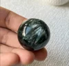 Natural Seraphinite Mineral Sphere Crystal Healing Stone Home Decoration Gift 4