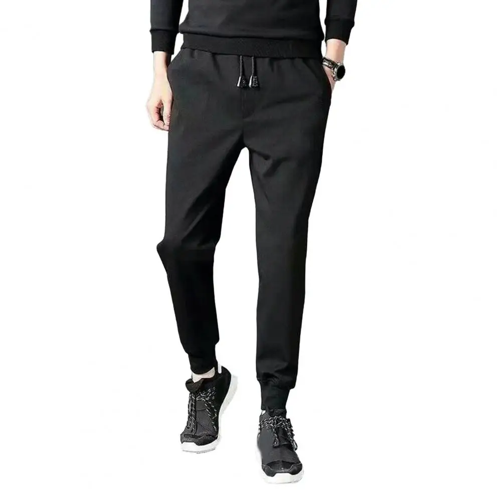 Men Invisible Zipper Open Crotch Pants Sports Casual Black Plus Size Loose Trousers Men's Casual Pants