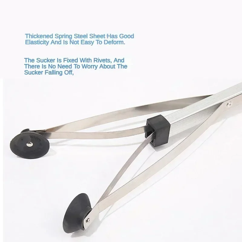 Reaching Pick Up Tool Clamp Trash Grabber Aluminum Alloy Home Portable Foldable Reaching Stick Long Arm Practical High Quality 4