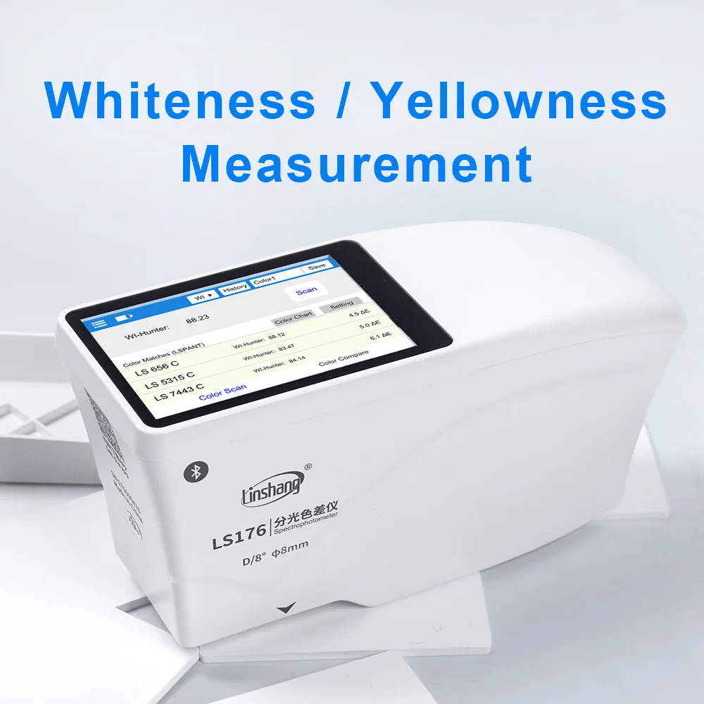 Spectrophotometer Portable Colorimeter CIE Lab CMYK RGB Color Tester Pantone NCS RAL Color Matching for Paint Coating