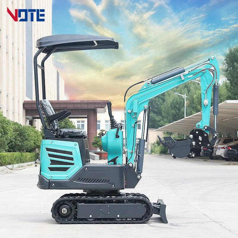 Piccolo Micro Crawler Bagger Digger Mini Escavatori Macchina 0.8 Ton 1.2 Ton 1.5 Ton 2 Ton 1Ton Mini Escavatore Ce