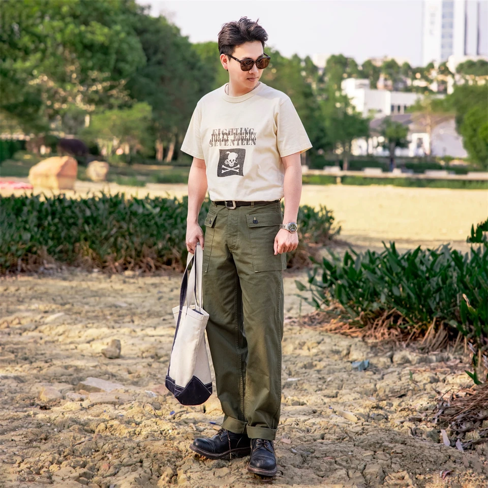 USMC P-44 HBT utility trousers モンキーパンツ COLIMBO/コリンボ 