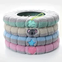 Winter Bathroom Cushion Warm Toilet Seat Cover Mat Toilet Pad with Handle Thicker Soft Washable Closestool Warmer Accessories 1