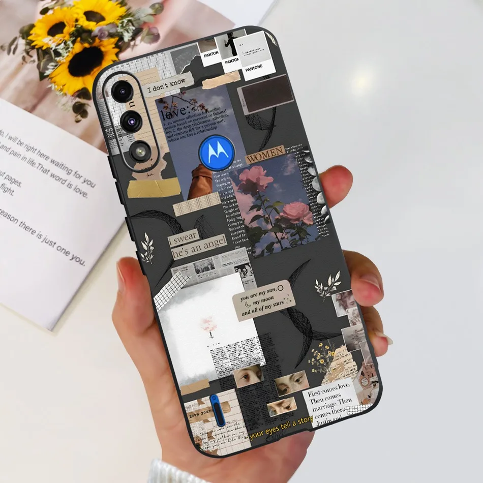 Cute Panda Cartoon Soft TPU Black Silicone Phone Case