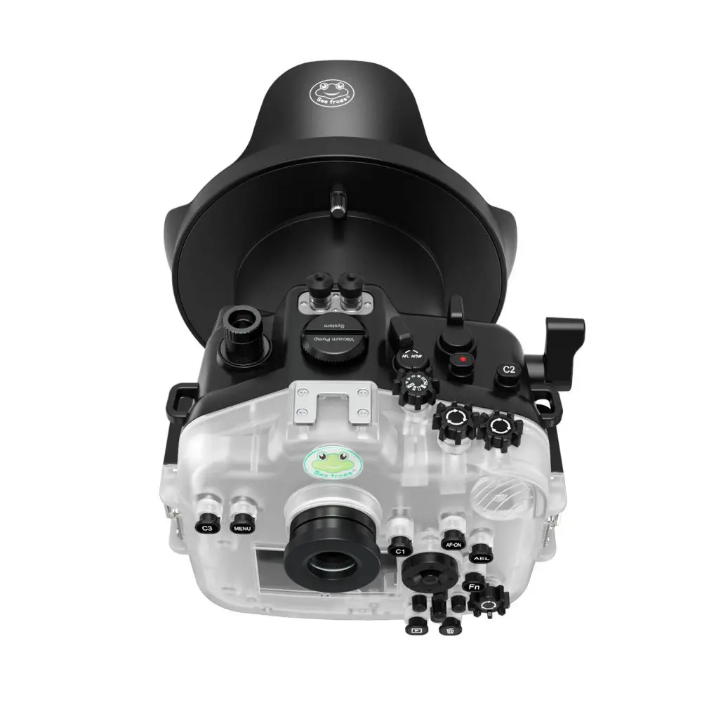 Seafrogs 스쿠버 다이빙 카메라 케이스 커버,  A7 Mark III A7 IV 수중 사진 장비, 방수 카메라 하우징
