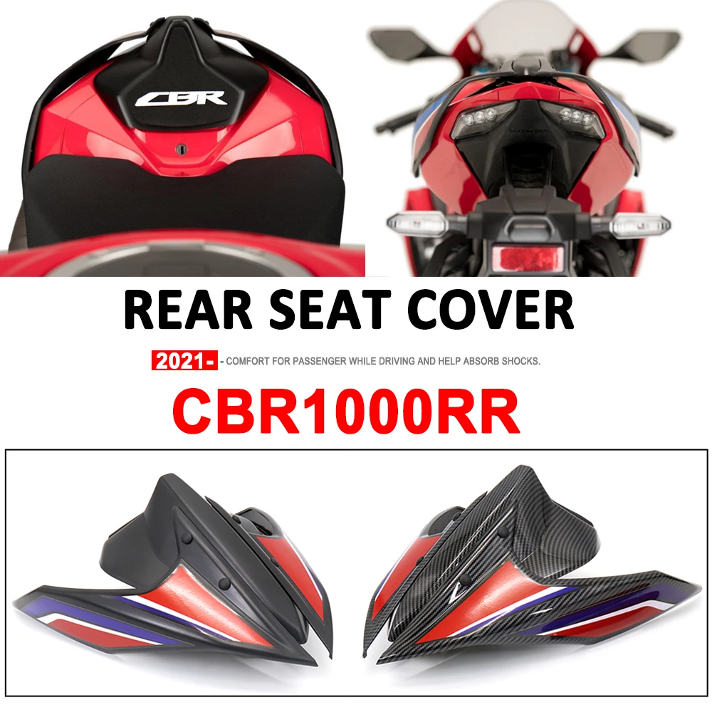 New Motorcycle Rear Passenger Pillion Seat Cover Fairing Seat Cowl For