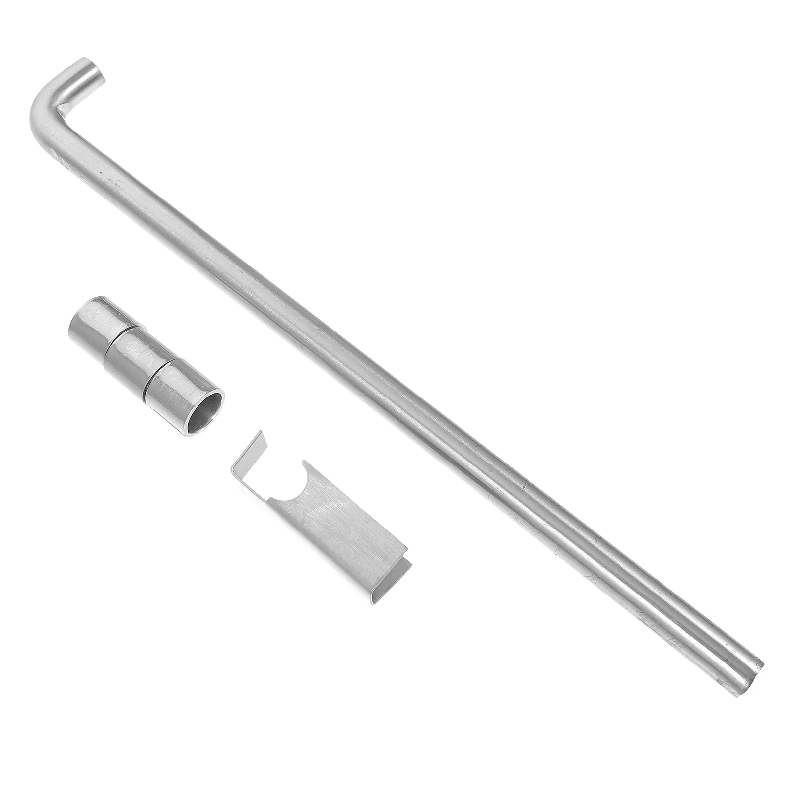

Stainless Steel Gate Bolt Door Floor Lock Ground Latch Portable Long Ground Latch Thick stainless steel solid floor pin