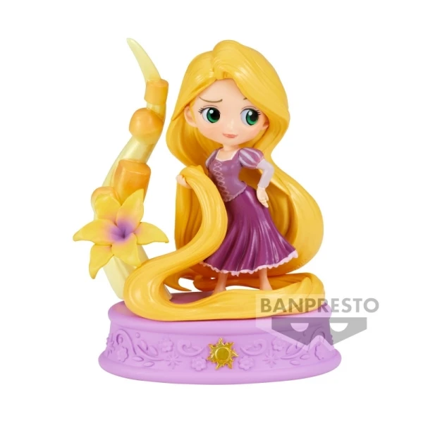 キャラクターグッズ BANDAI - Q posket Doll ~Disney Princess Rapunzel~ Bandai Original 8Cm Q posket stories Disney Characters