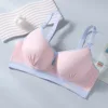 Women's Seamless  Breathable Nursing  Bra For All Seasons  Push-up  Pure Cotton  No Underwire  Maternity Sleepwear 5