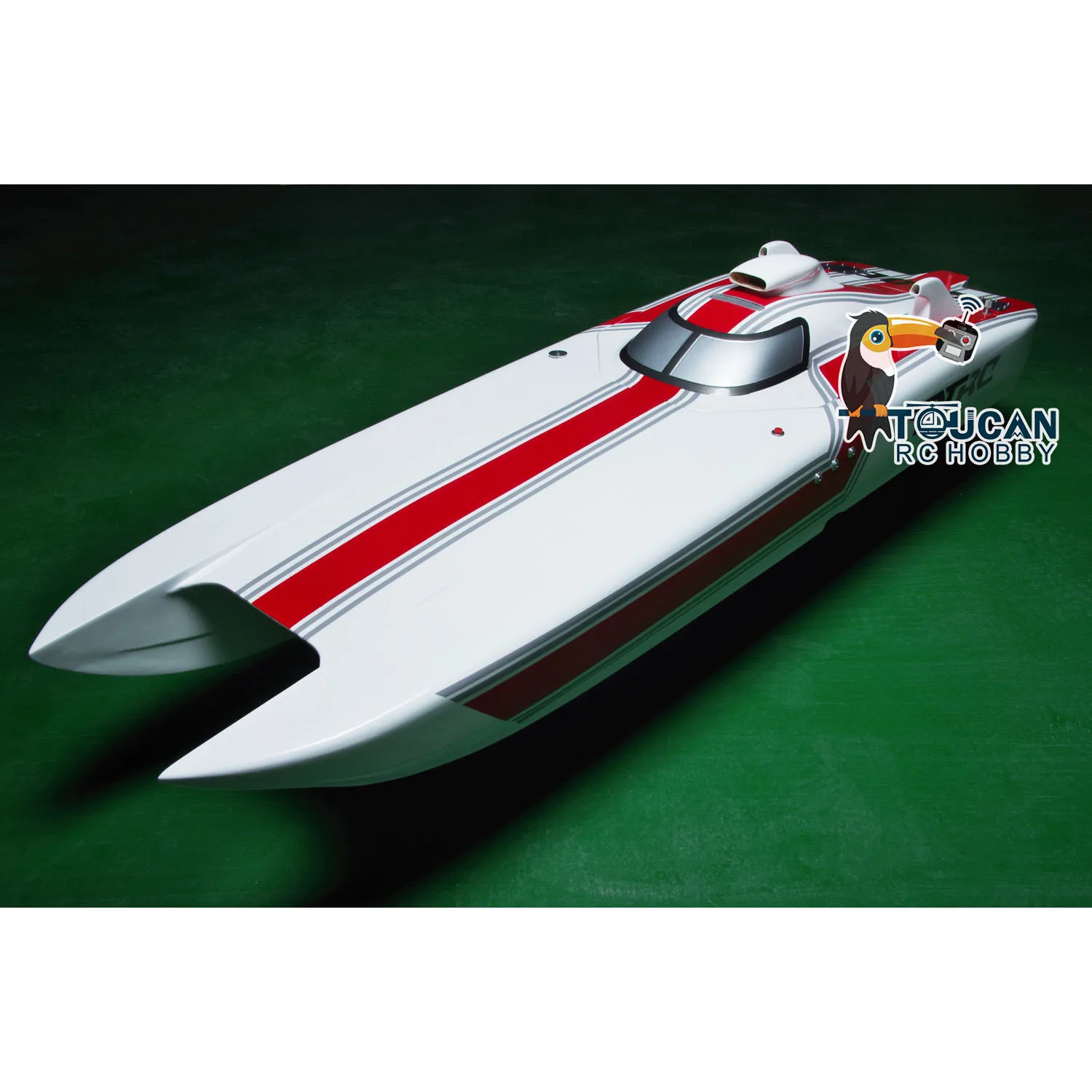 DTRC RC Boat G30E 30CC Prepainted Gasoline Race KIT Hull Only for Advanced Player Speedboat Boy Toys TH20169 3