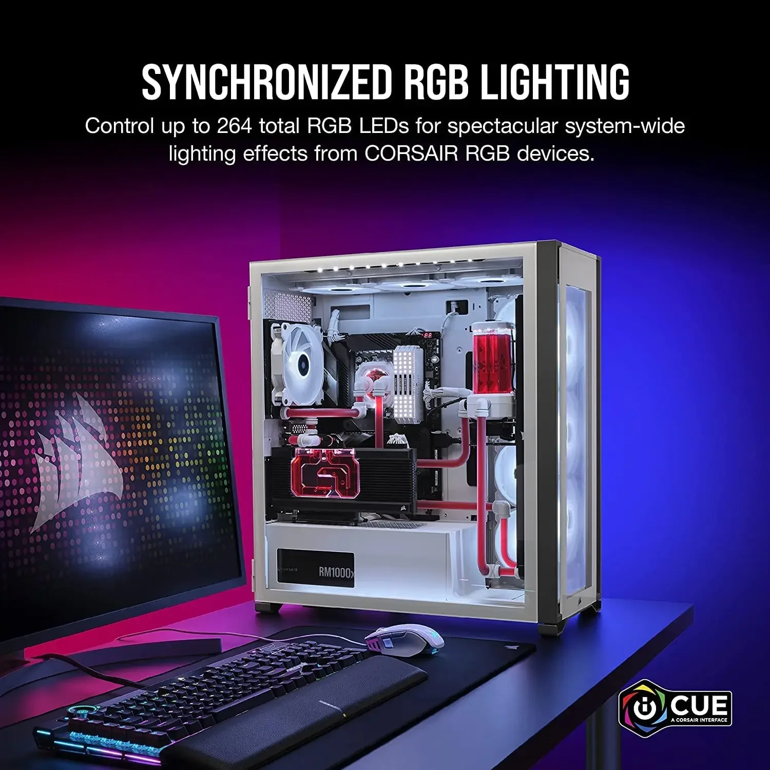 Ŀ iCUE ĿǴ ھ XT,  ǳ ӵ  RGB  Ʈѷ
