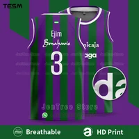Striped Sports Vest Adult Child Parent-Child Outdoor Sleeveless T-Shirt Running Top Breathable High-Definition Printe Vest 1