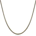 Gold color black cz
