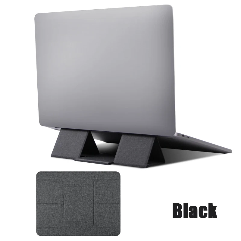 Foldable Magnetic Laptop & Tablet Stand - Lightweight, Slim, Adjustable Cooling Bracket
