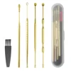 Ear Wax Remover Cleaning Kit Pickers Ear Pick Earwax Cleaner Curette Spoon Care Removal Tool for Baby Adults Ear Care Set 3